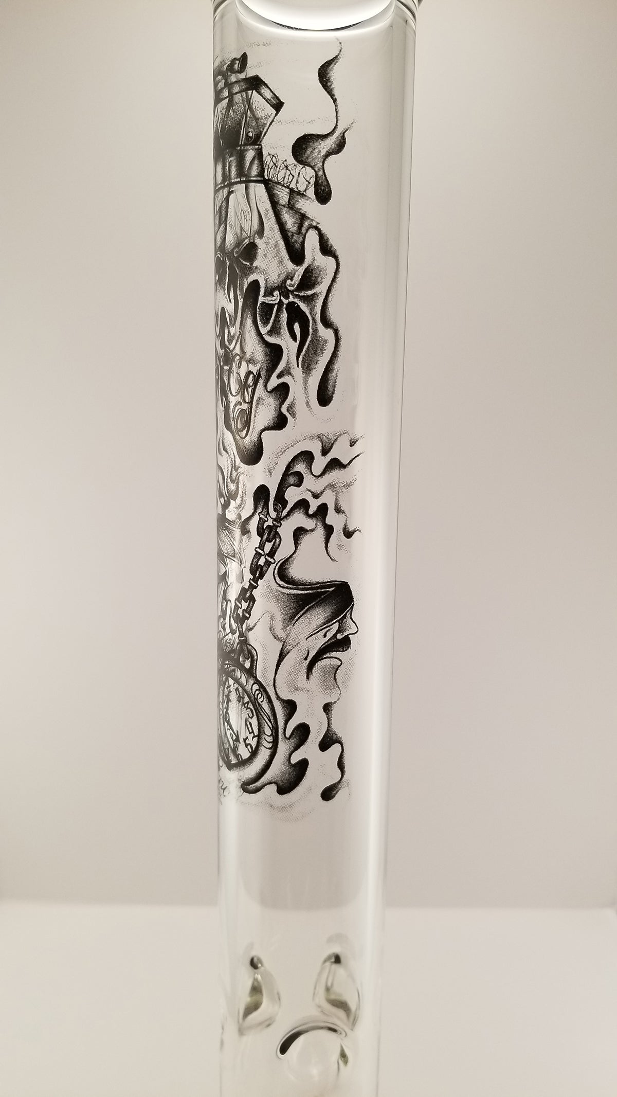 Conviction Glass "Tattoo" design waterpipe