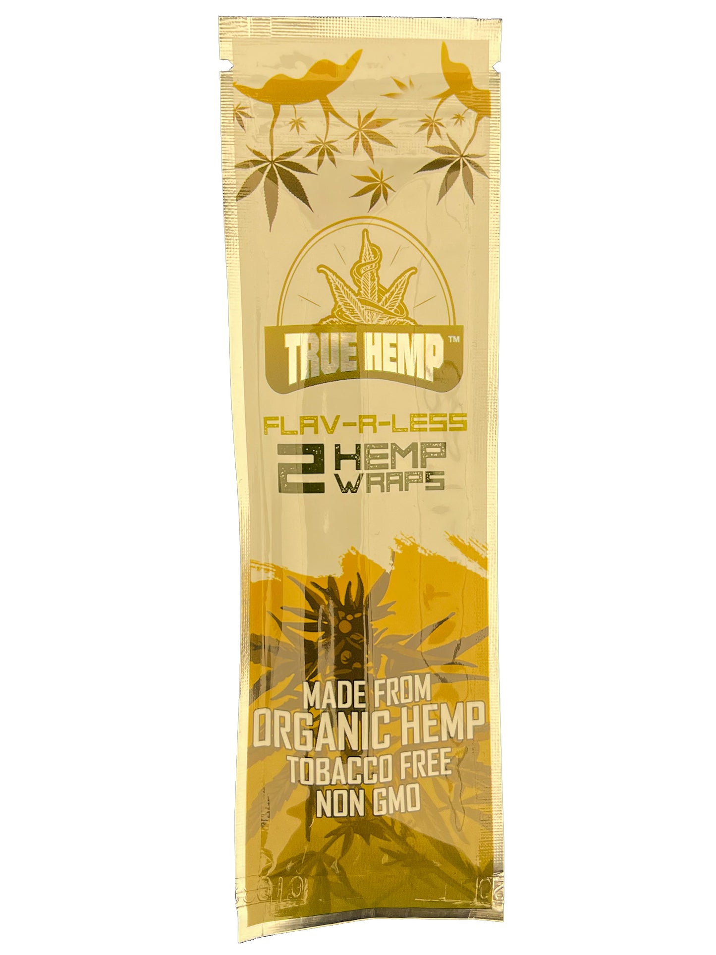 True Hemp Flavorless Wraps 2Pc