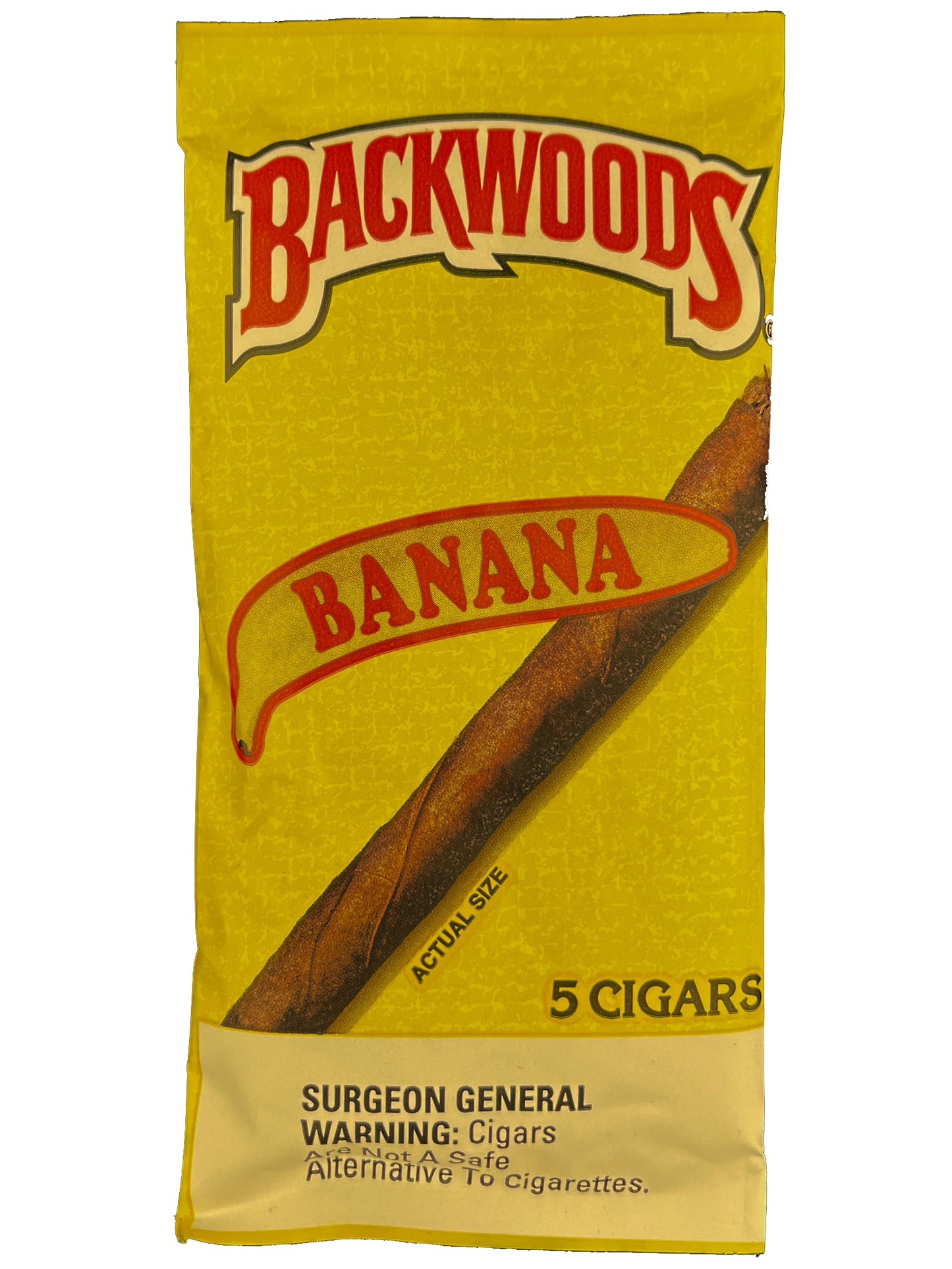 Backwoods Banana Cigars 5pc