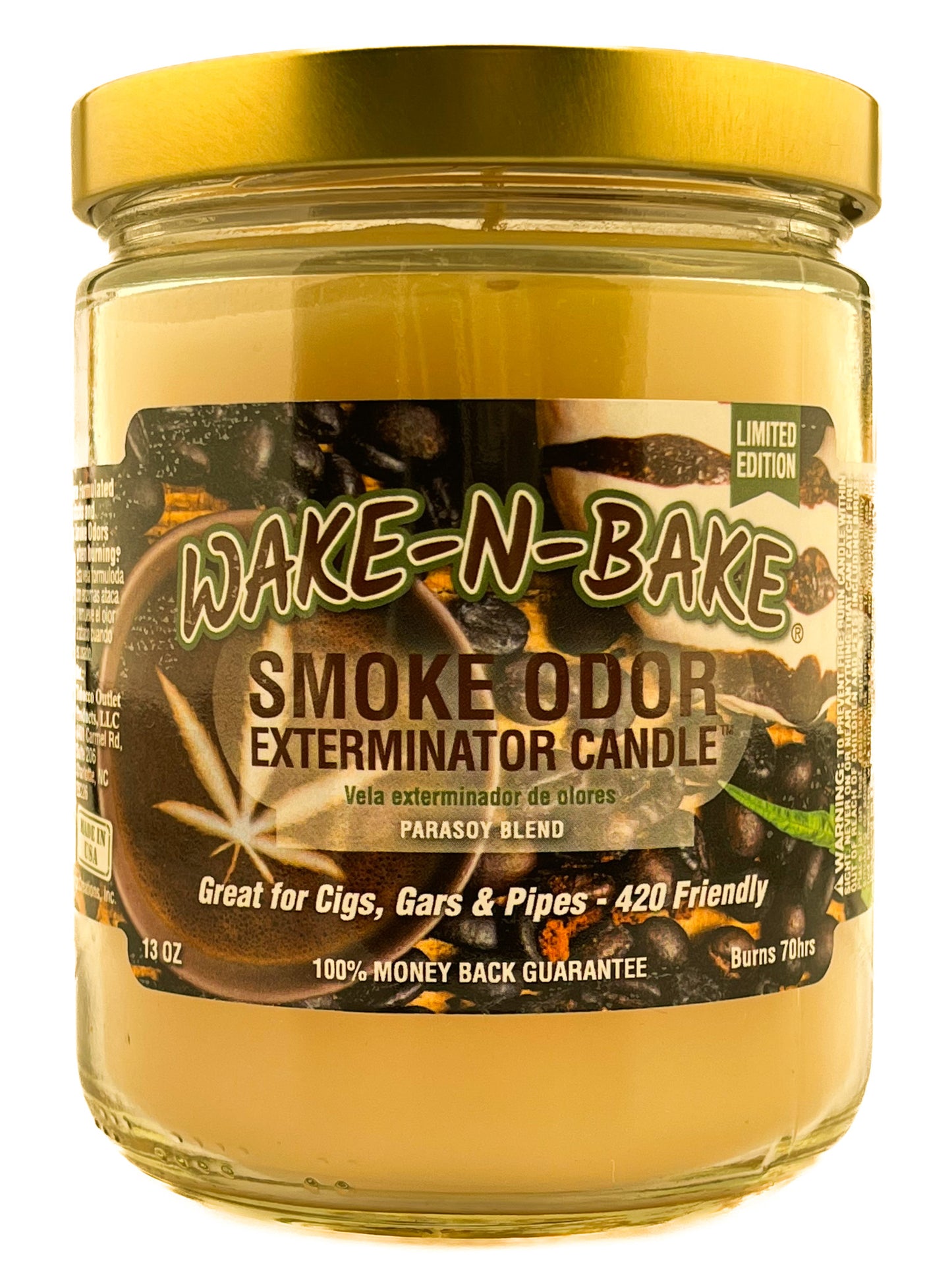 Smoke Odor Exterminator Candle Wake N Bake 13oz