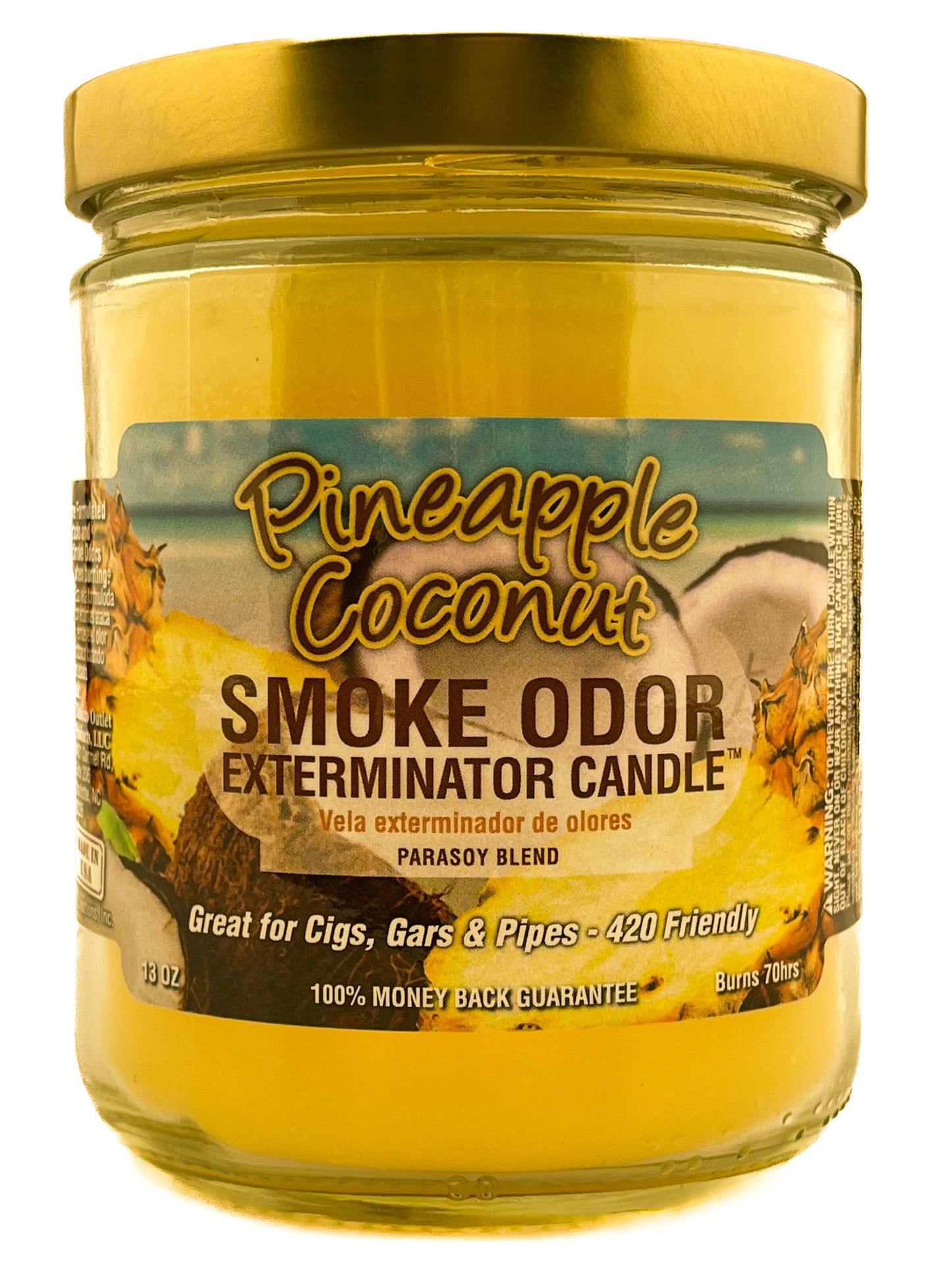 Smoke Odor Exterminator Candle Pineapple Coconut 13oz