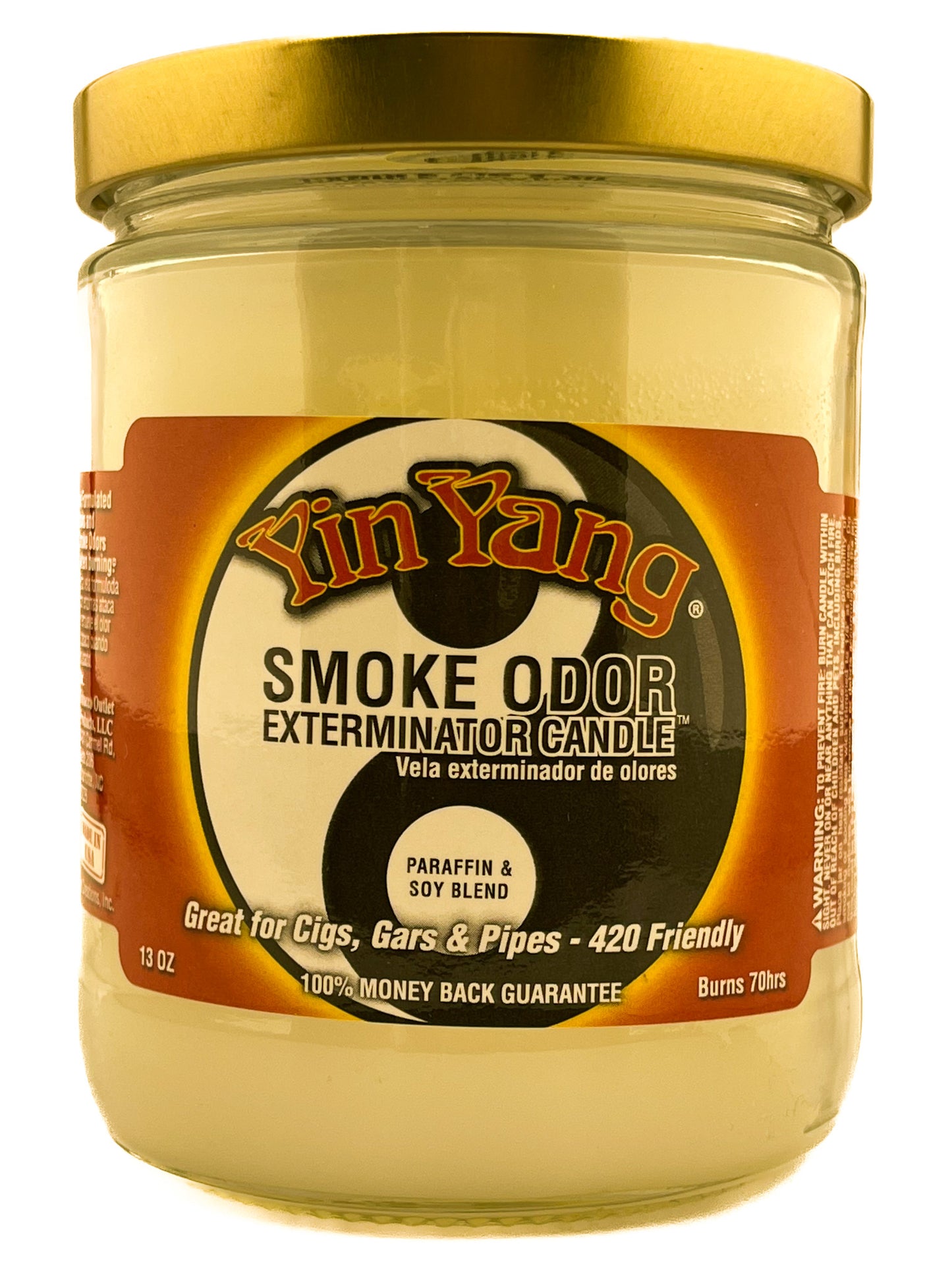 Smoke Odor Exterminator Candle Yinyang 13oz
