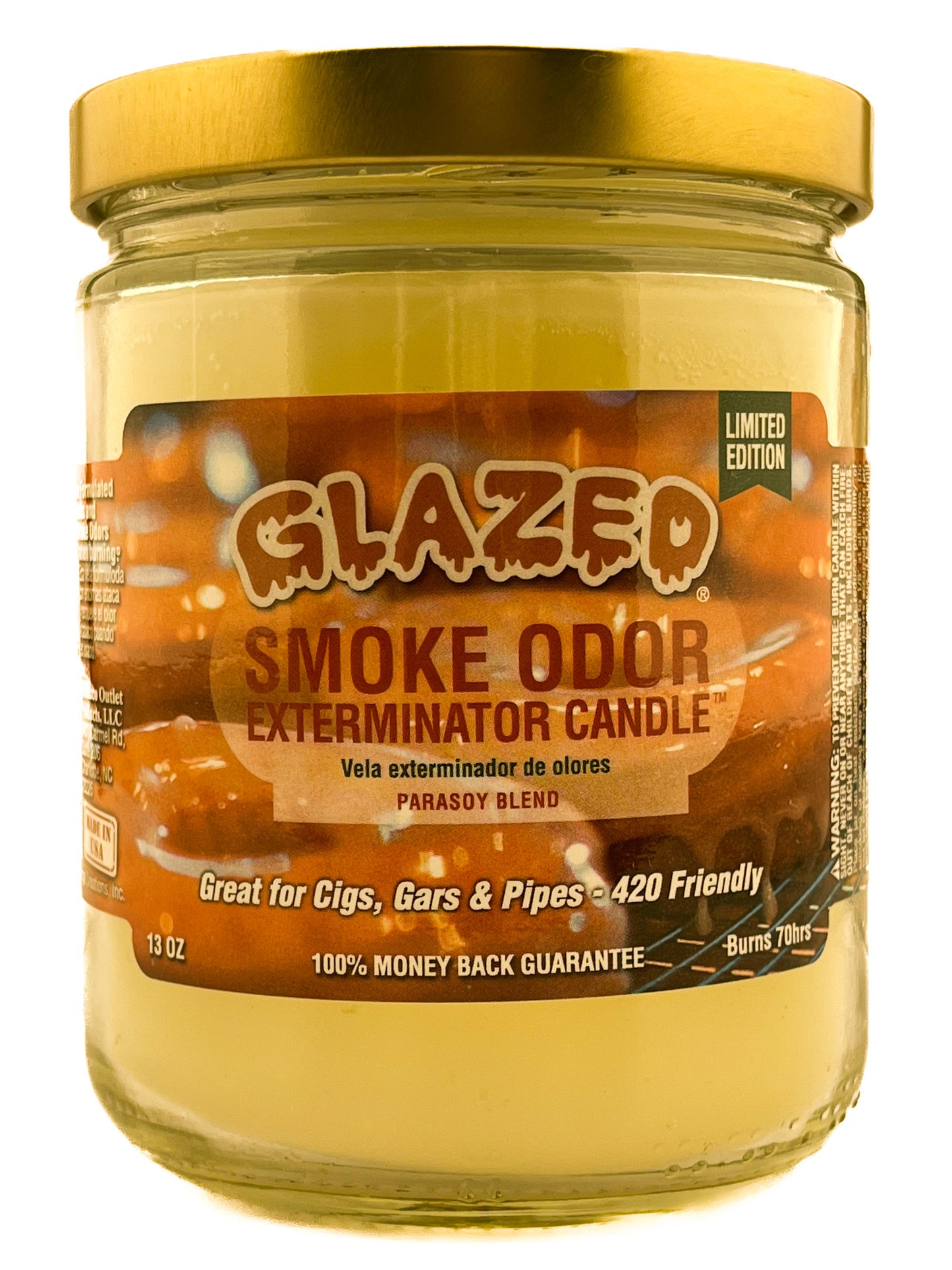 Smoke Odor Exterminator Candle Glazed 13oz