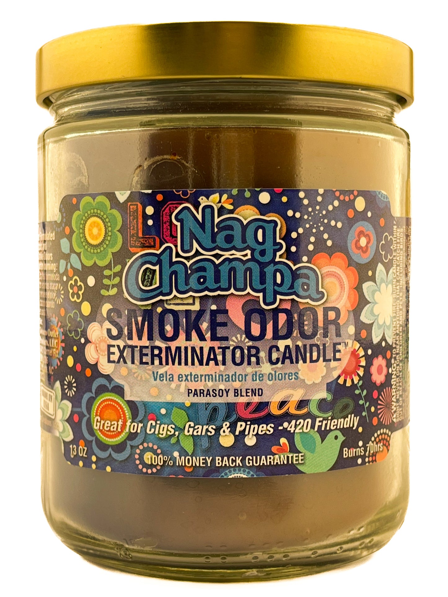 Smoke Odor Exterminator Candle Nag Champa 13oz