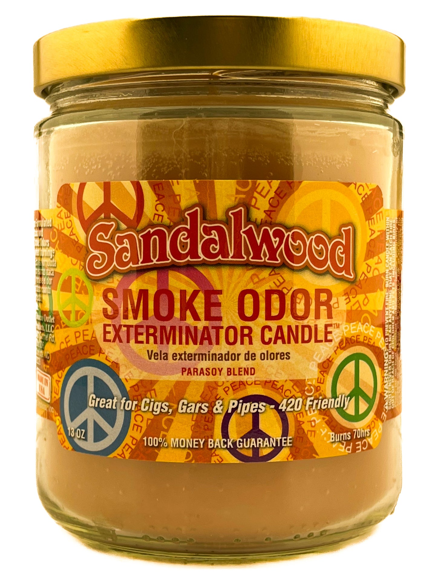 Smoke Odor Exterminator Candle Sandalwood 13oz