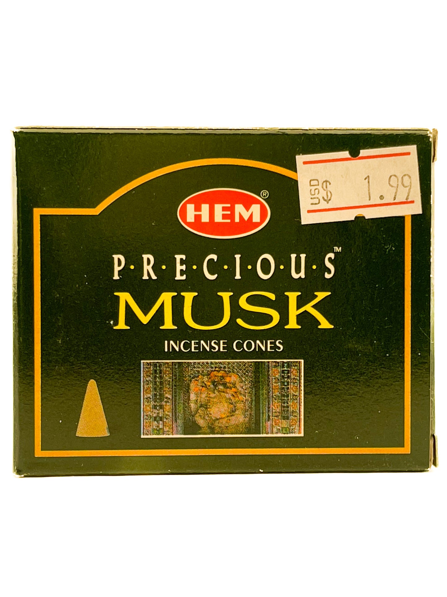 MUSK HEM INCENSE CONES 10PC