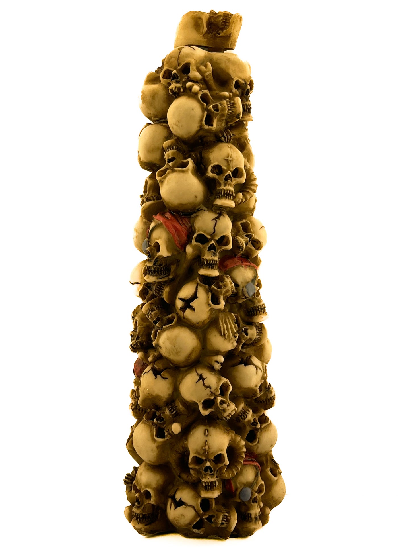 XL STACK OF SKULLS SMOKER INCENSE HOLDER