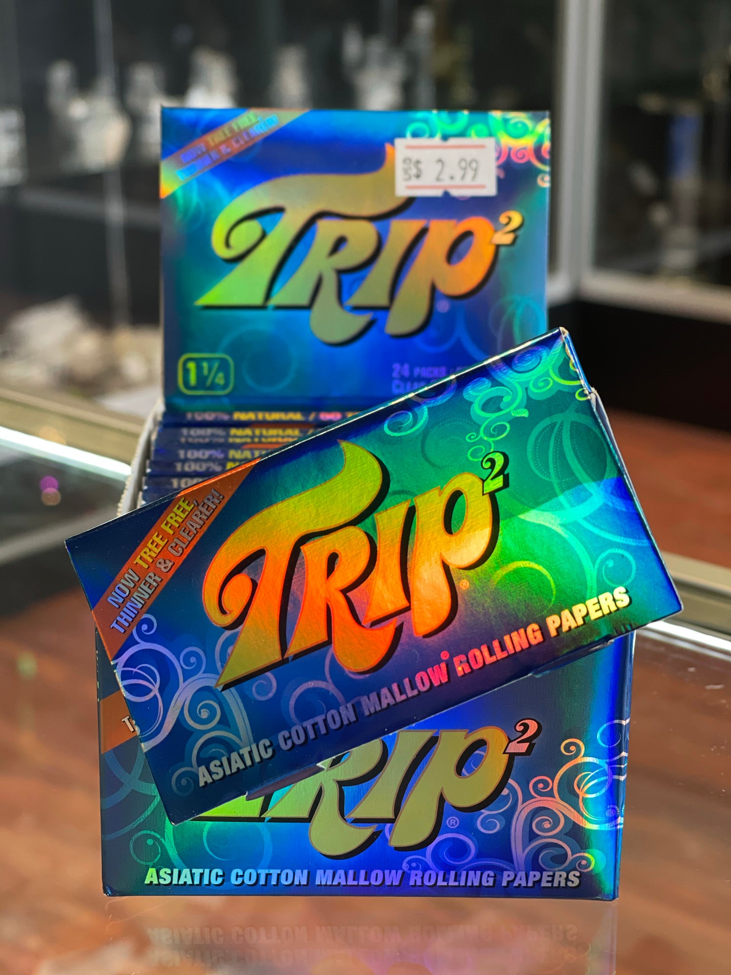 Trip 2 Clear Papers 1 1/4