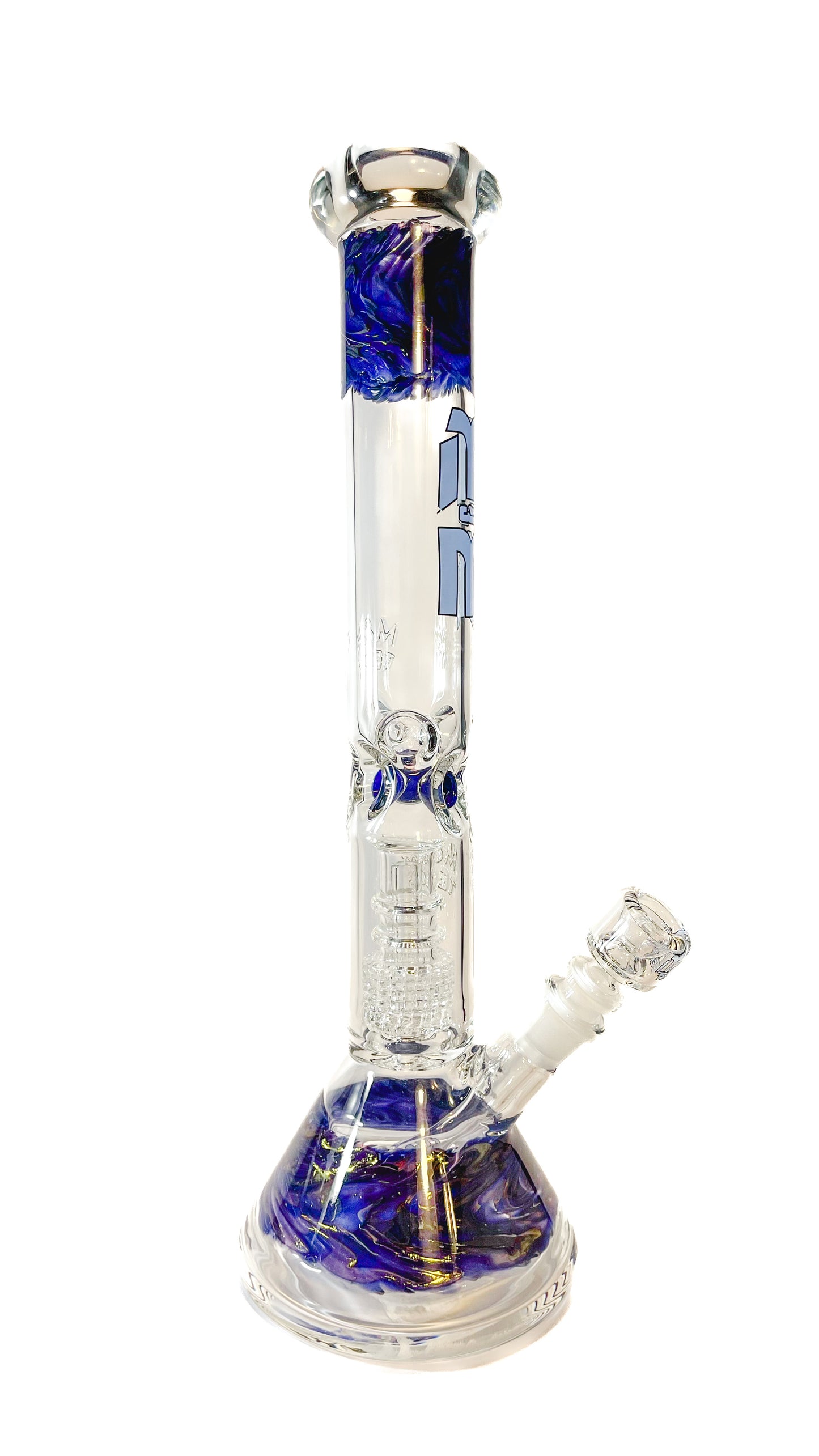 M&M Tech 16in Perc Beaker Waterpipe
