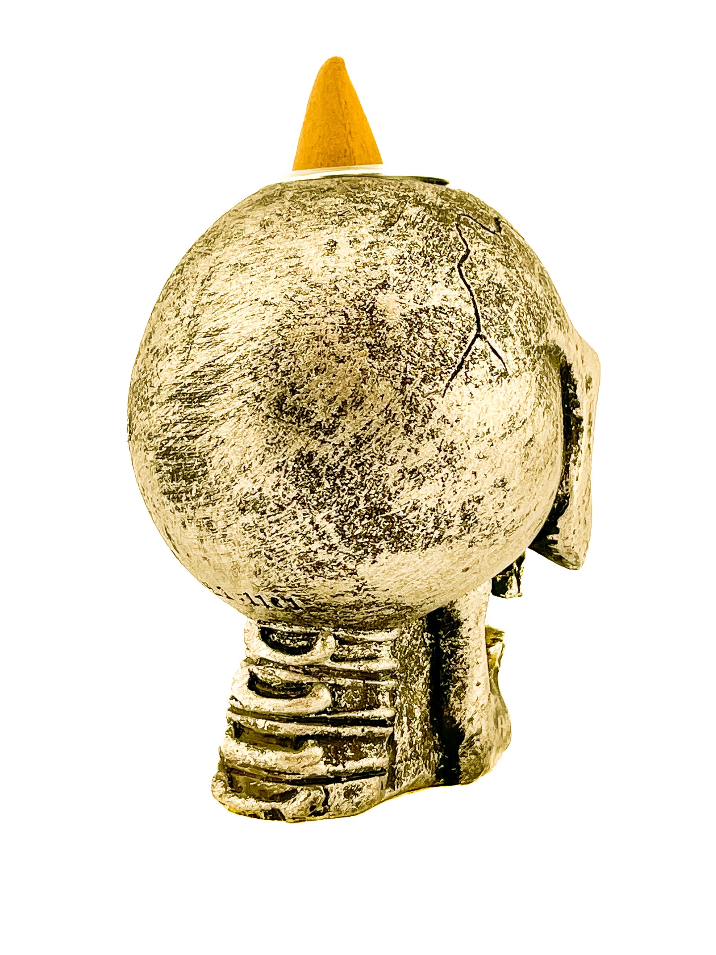 SMALL SKULL BACKFLOW INCENSE BURNER