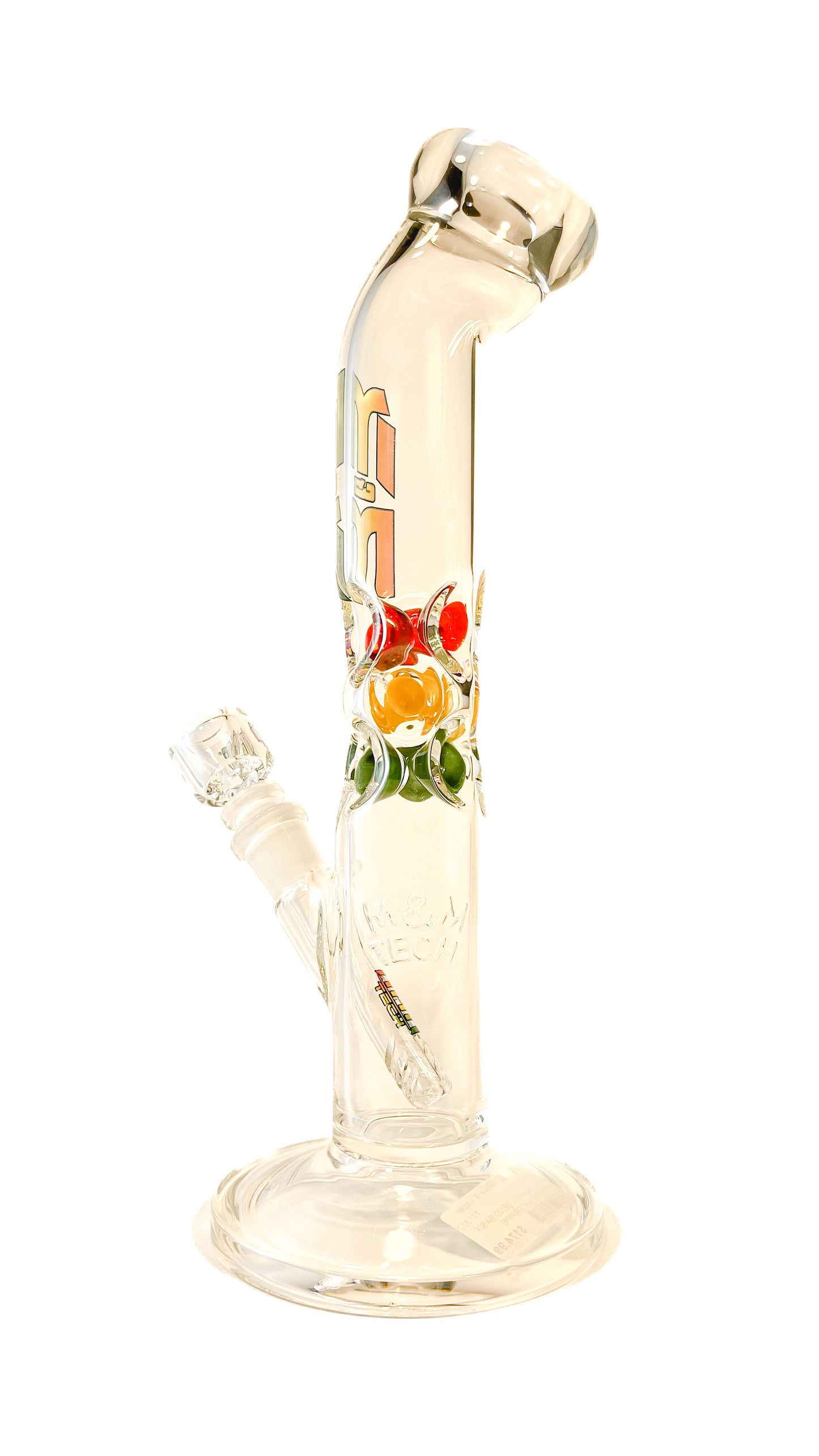 M&M Tech 15in Bent Neck Waterpipe