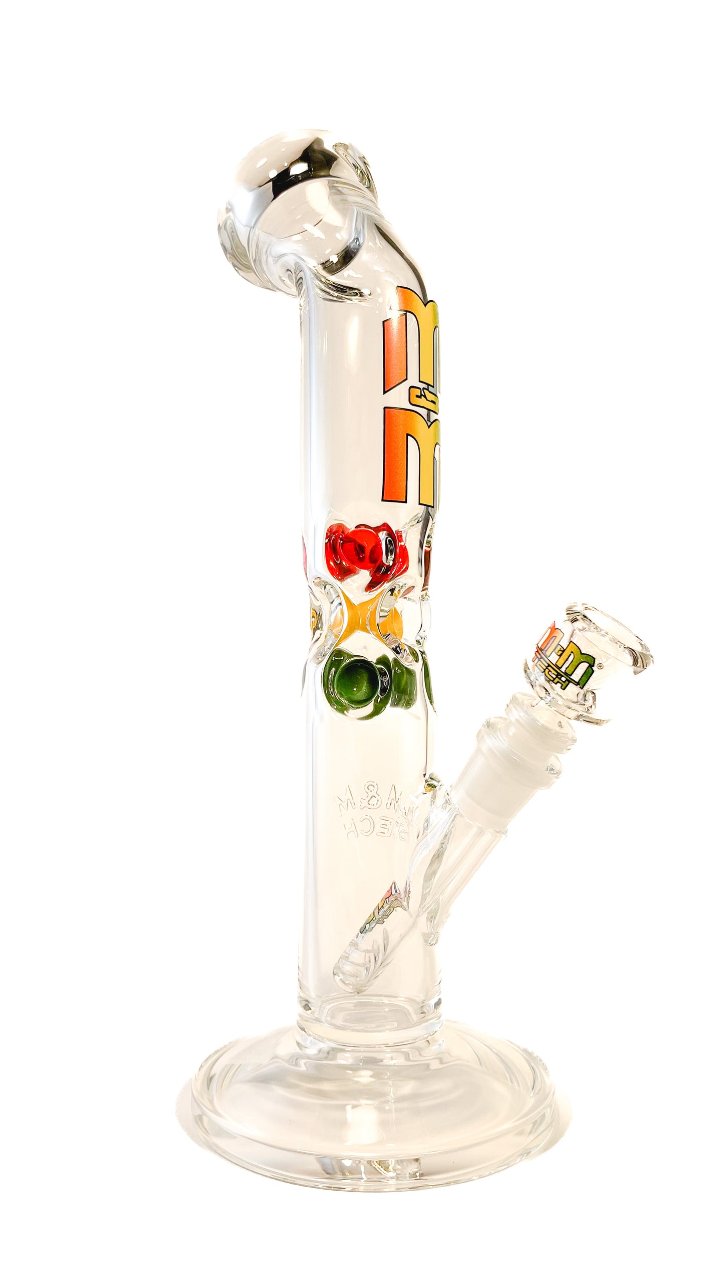 M&M Tech 15in Bent Neck Waterpipe