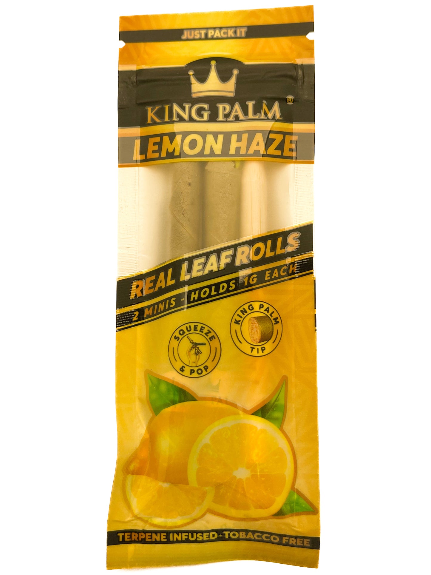 King Palm Lemon Haze Minis Tubes 2pc