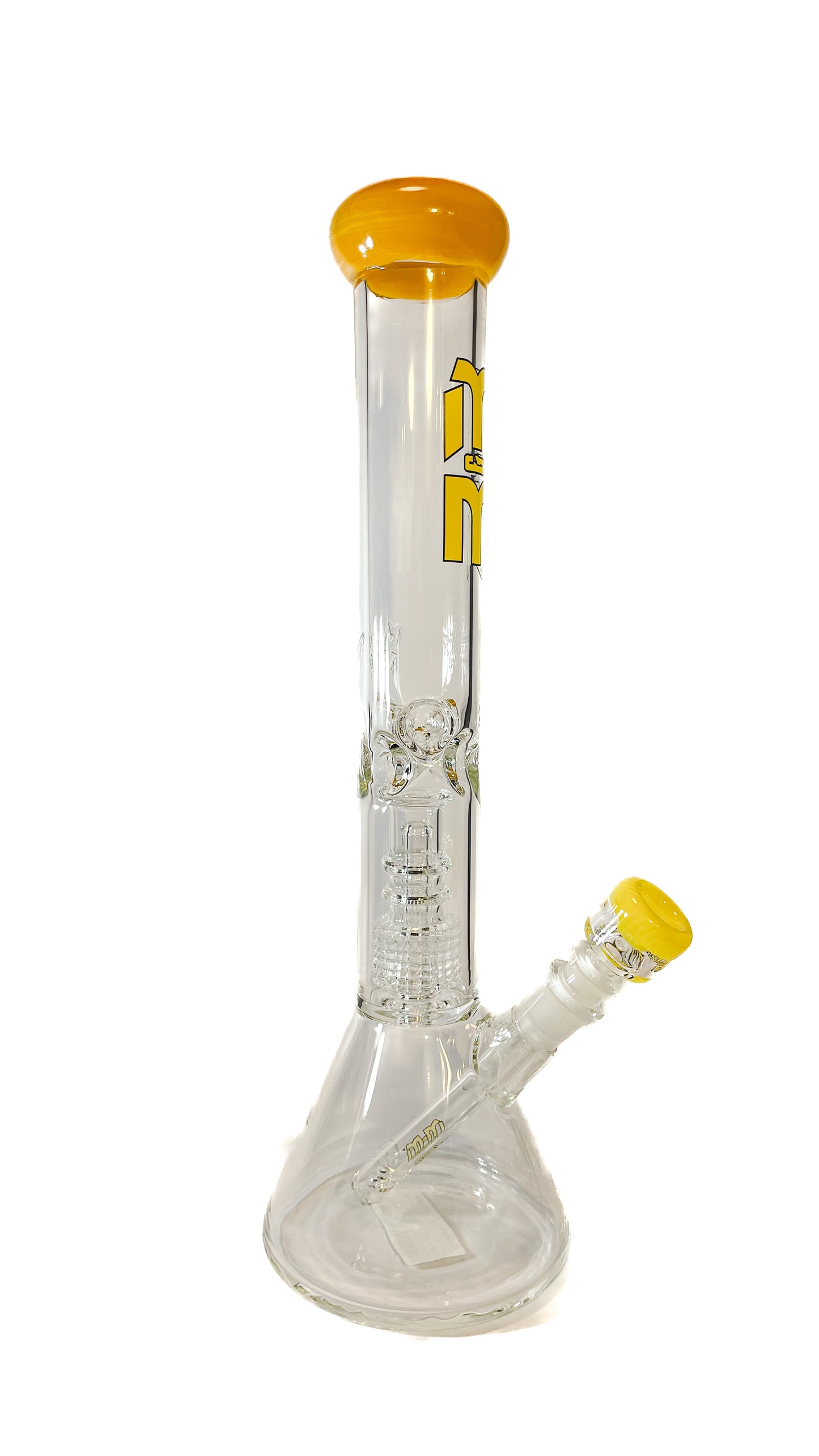 M&M Tech 16in Perc Beaker Waterpipe