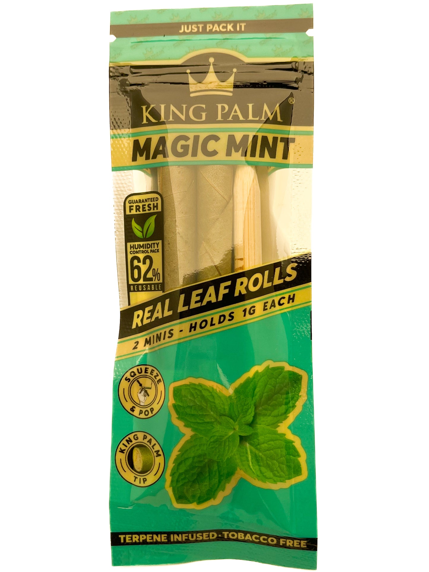 King Palm Magic Mint Minis Tubes 2pc
