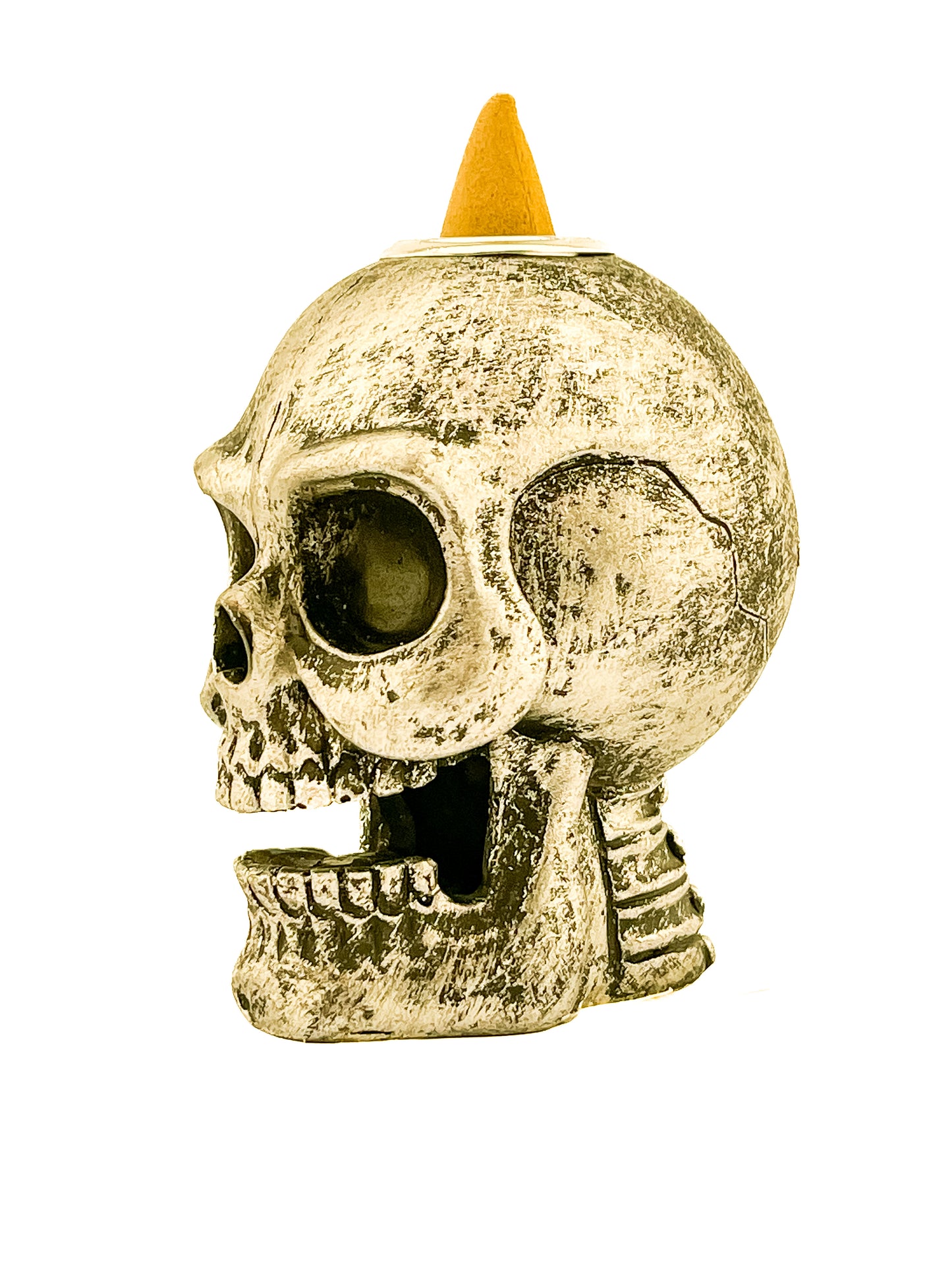 SMALL SKULL BACKFLOW INCENSE BURNER