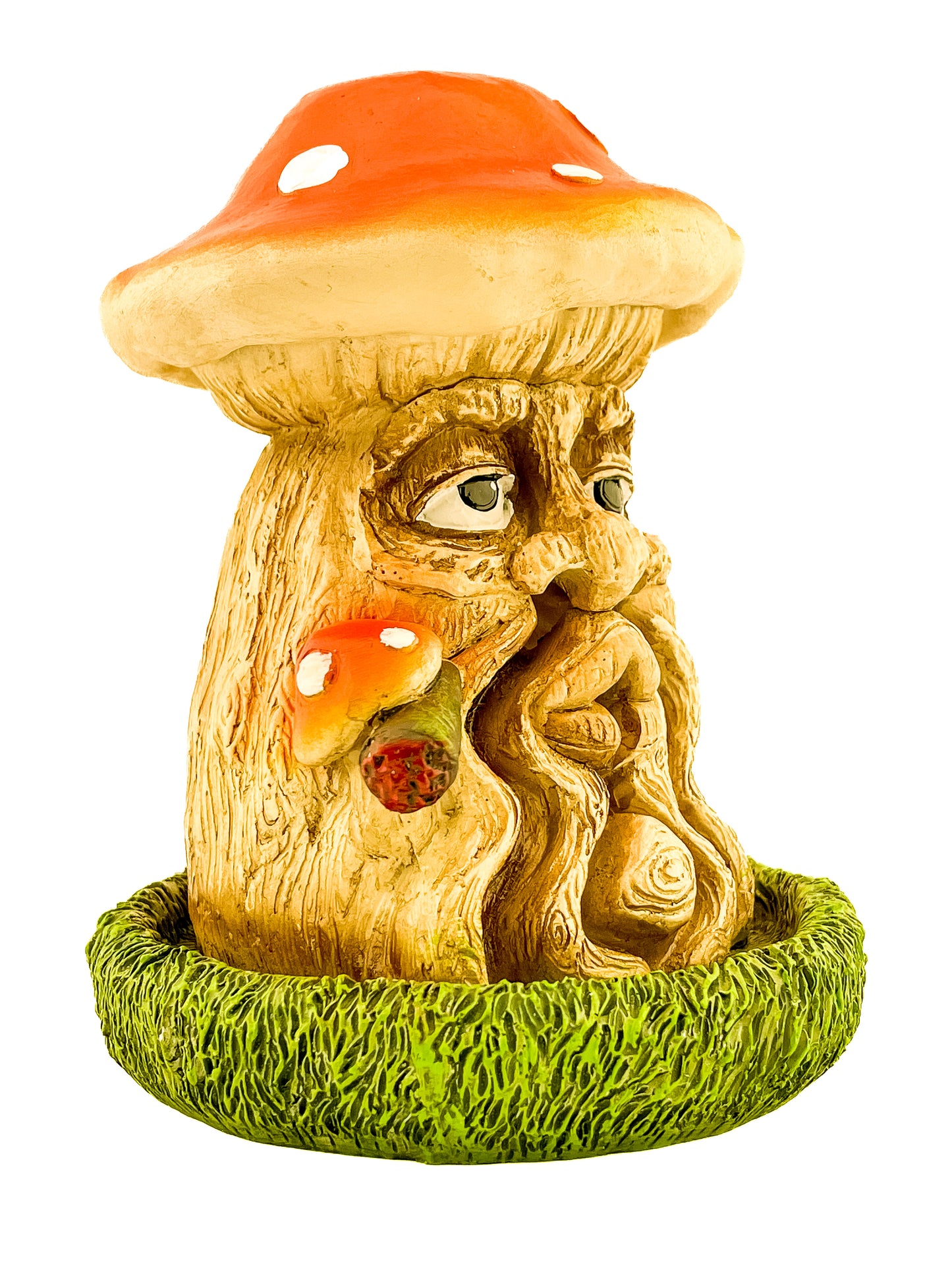 MUSHROOM MAN BACK FLOW INCENSE BURNER 10580