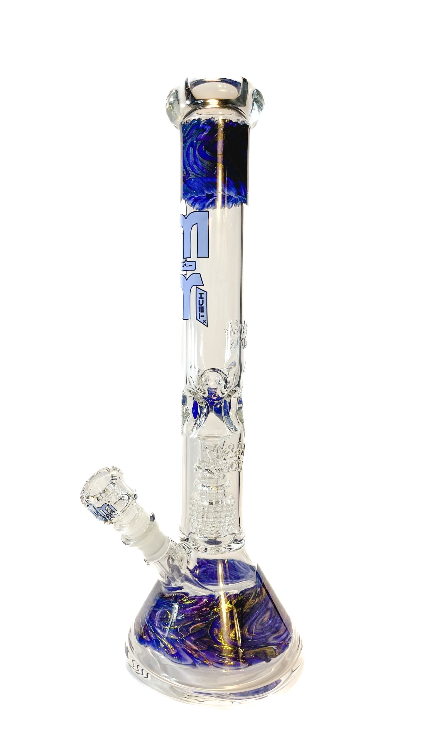 M&M Tech 16in Perc Beaker Waterpipe