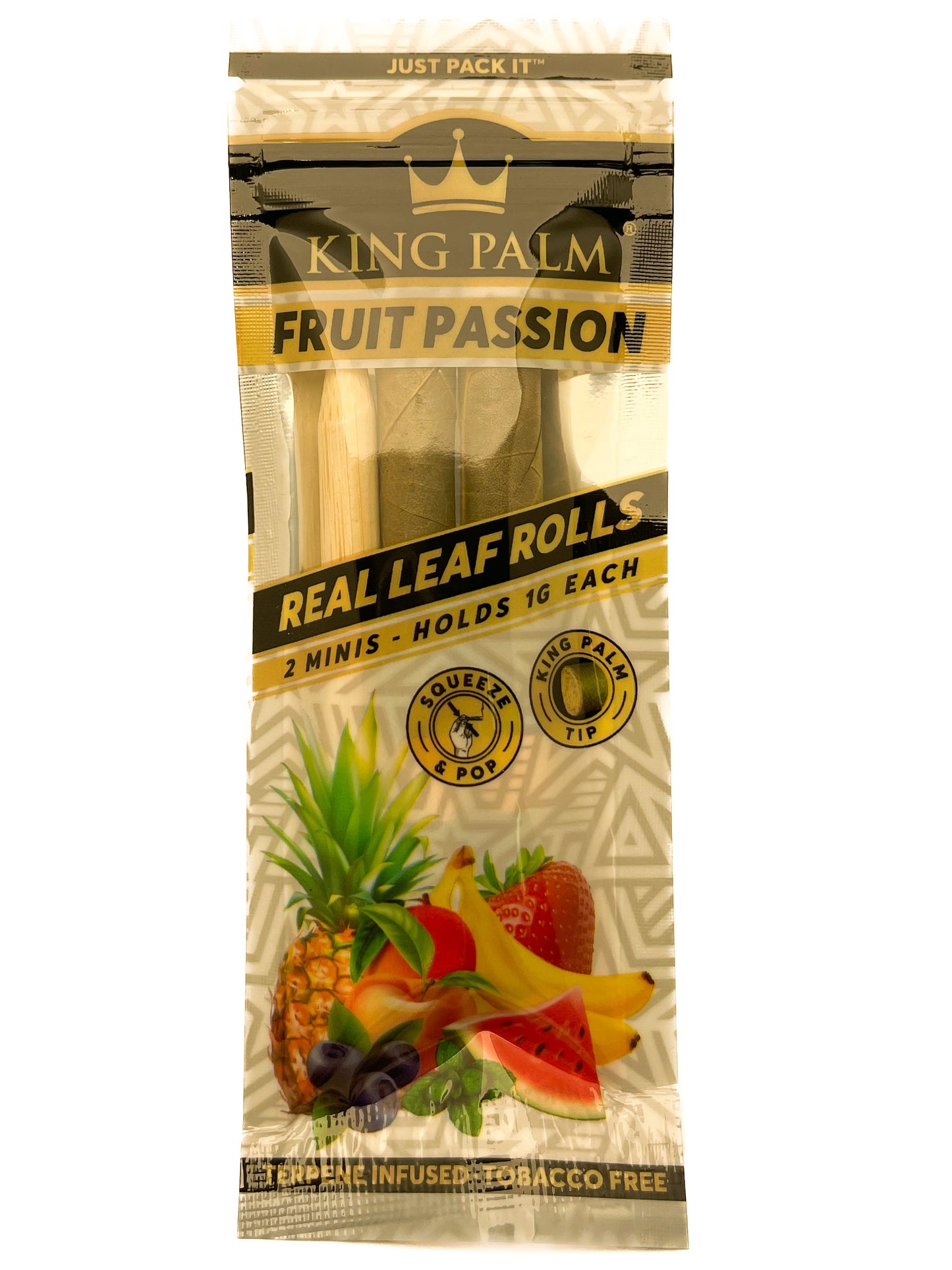 King Palm Fruit Passion Minis Tubes 2pc