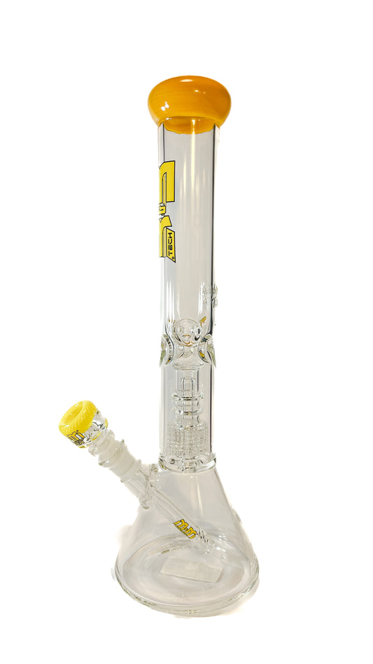 M&M Tech 16in Perc Beaker Waterpipe
