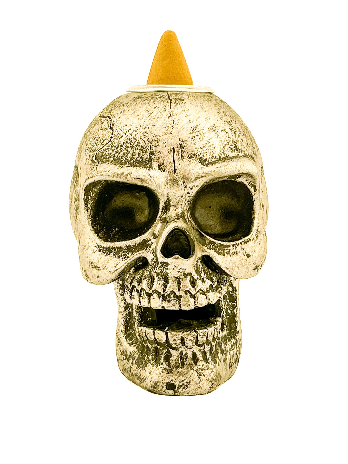 SMALL SKULL BACKFLOW INCENSE BURNER