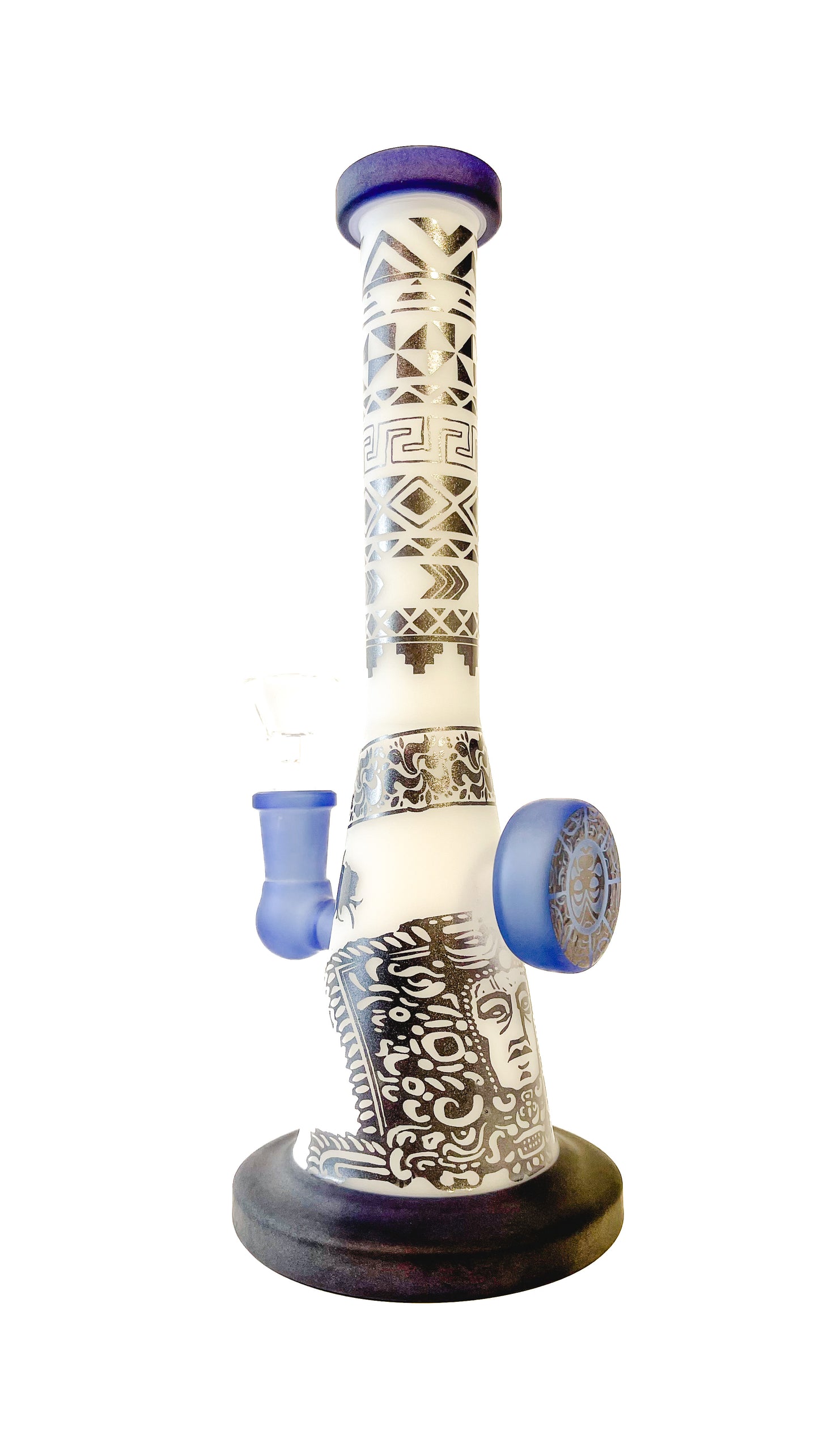 Sandblasted Design Rig Waterpipe