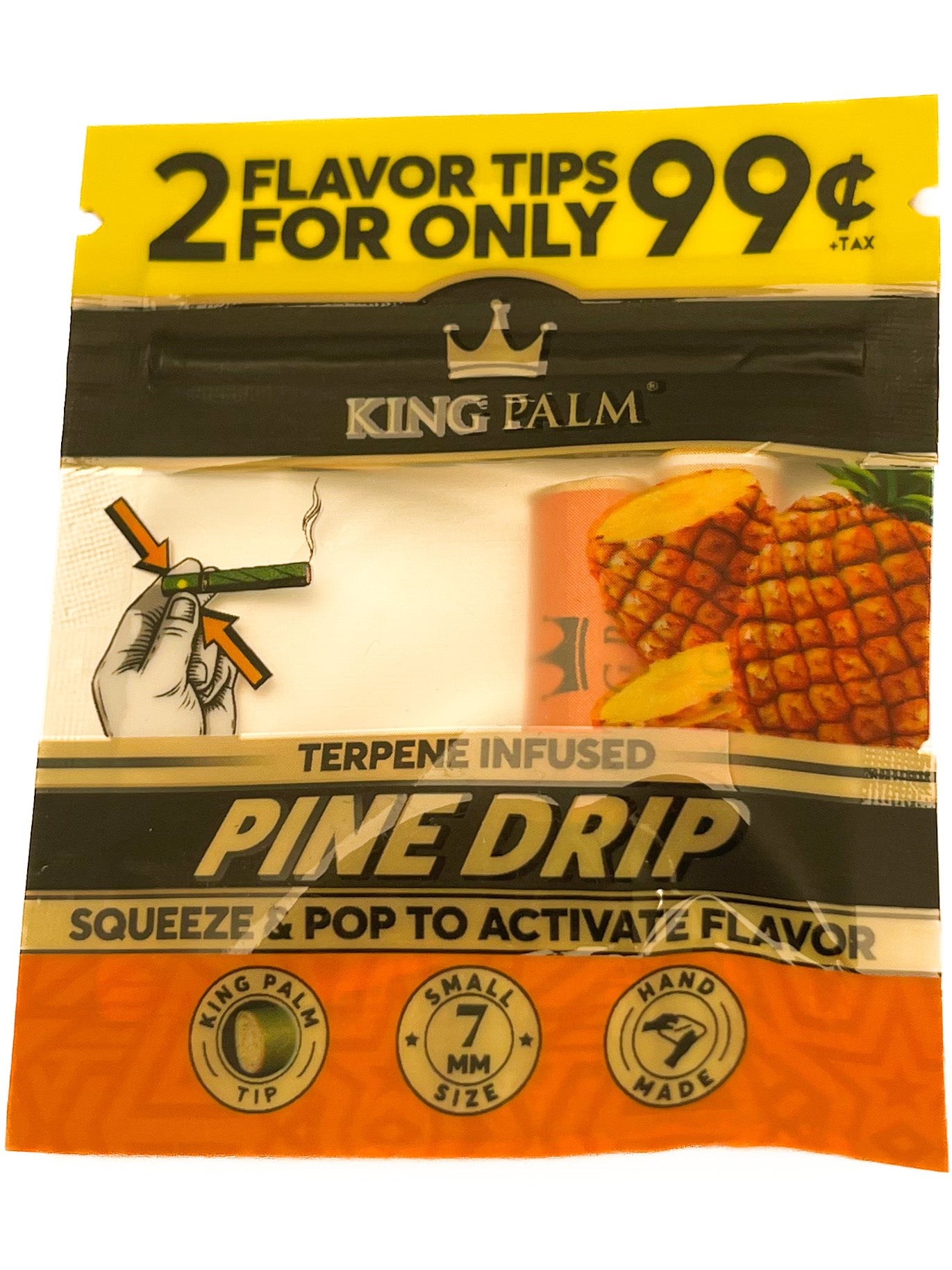 King Palm Pine Drip Tips 2pc