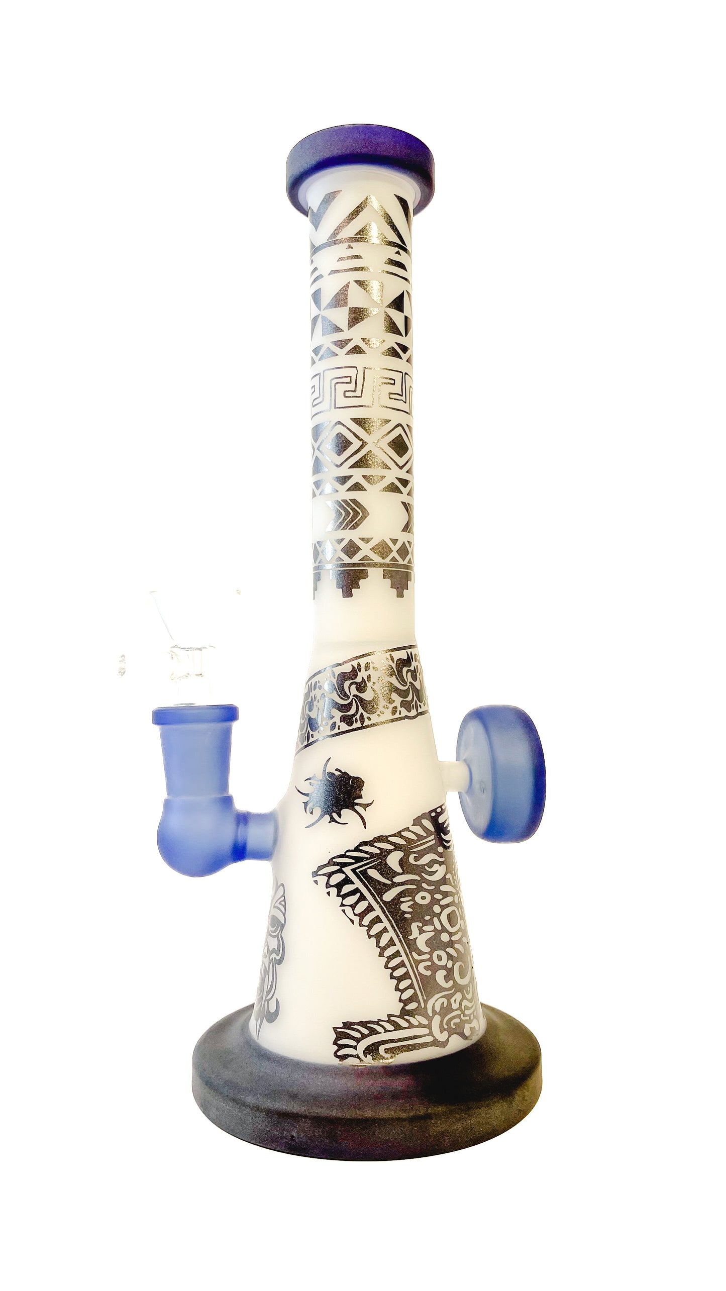 Sandblasted Design Rig Waterpipe