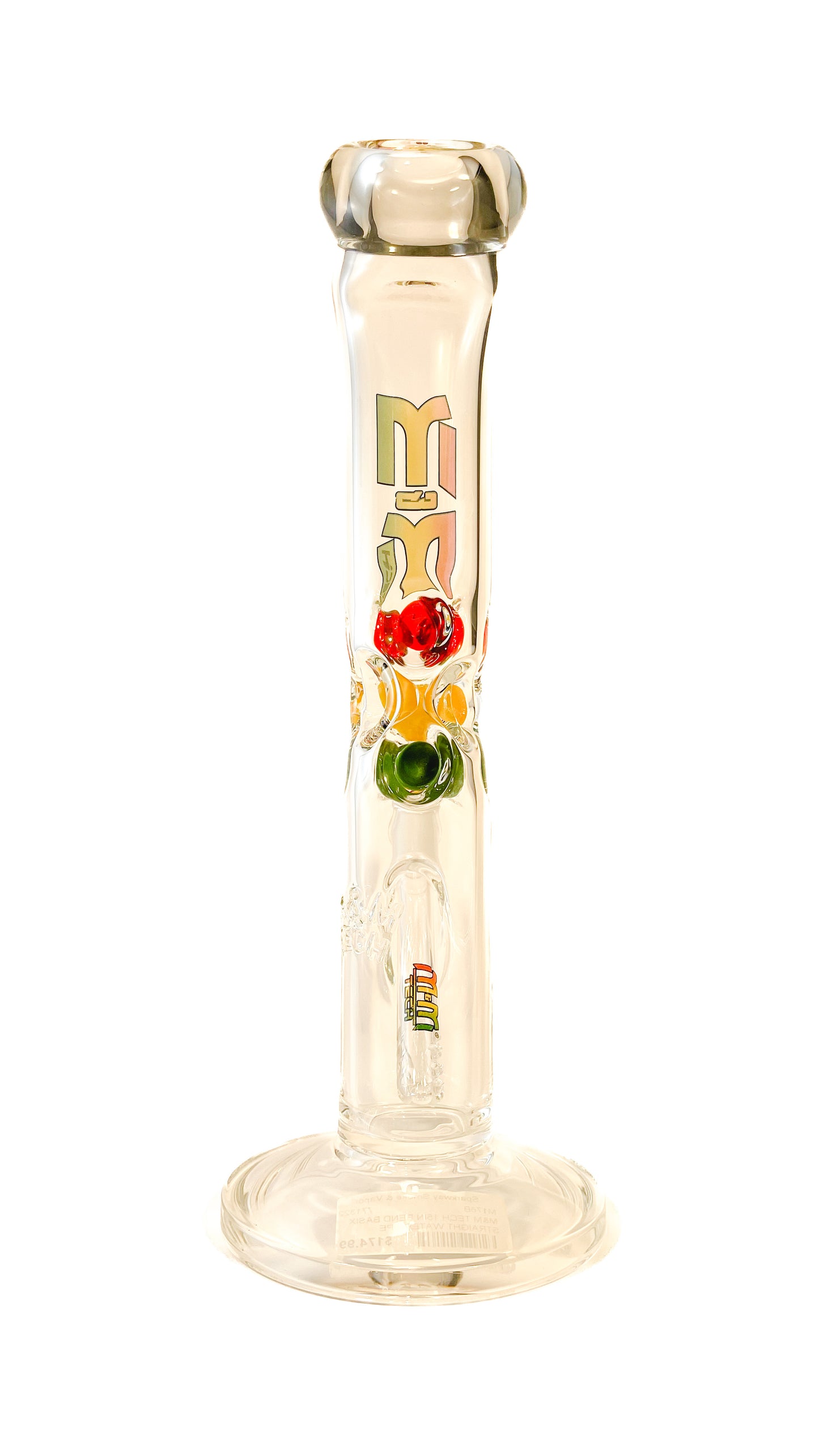 M&M Tech 15in Bent Neck Waterpipe