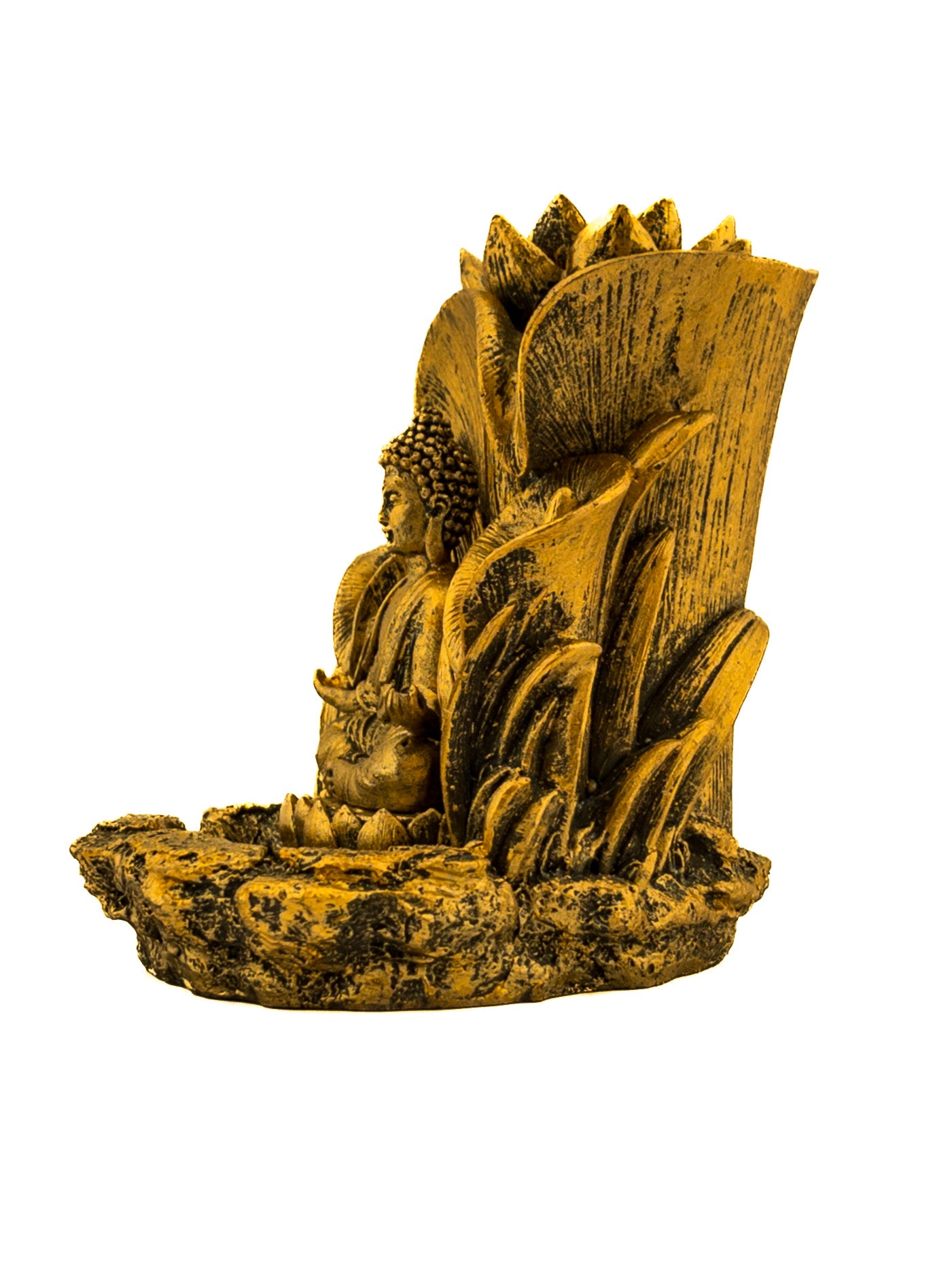 BUDDHA BACK FLOW INCENSE BURNER 10573 BACKFLOW MAGIC