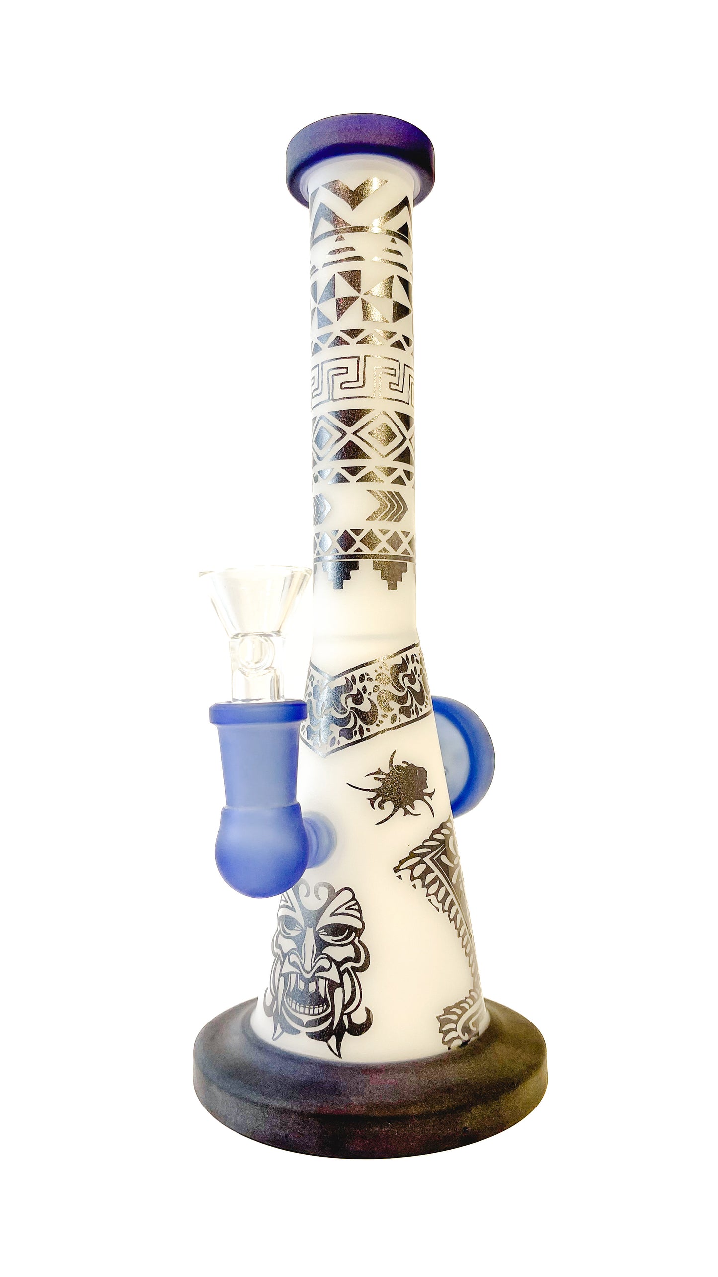 Sandblasted Design Rig Waterpipe
