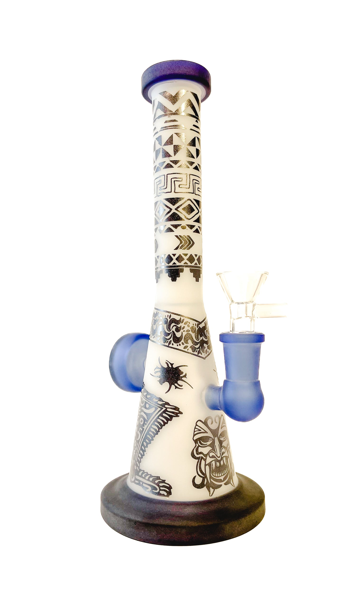 Sandblasted Design Rig Waterpipe
