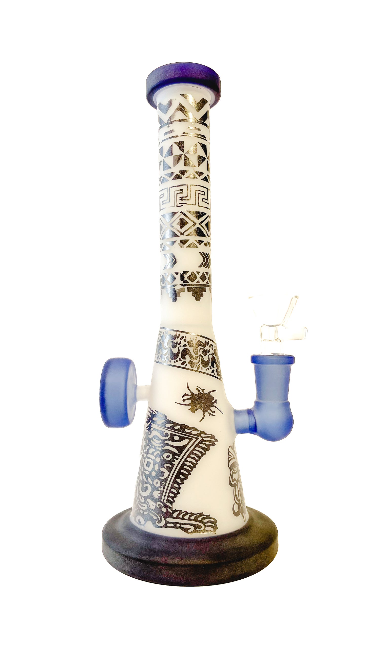 Sandblasted Design Rig Waterpipe