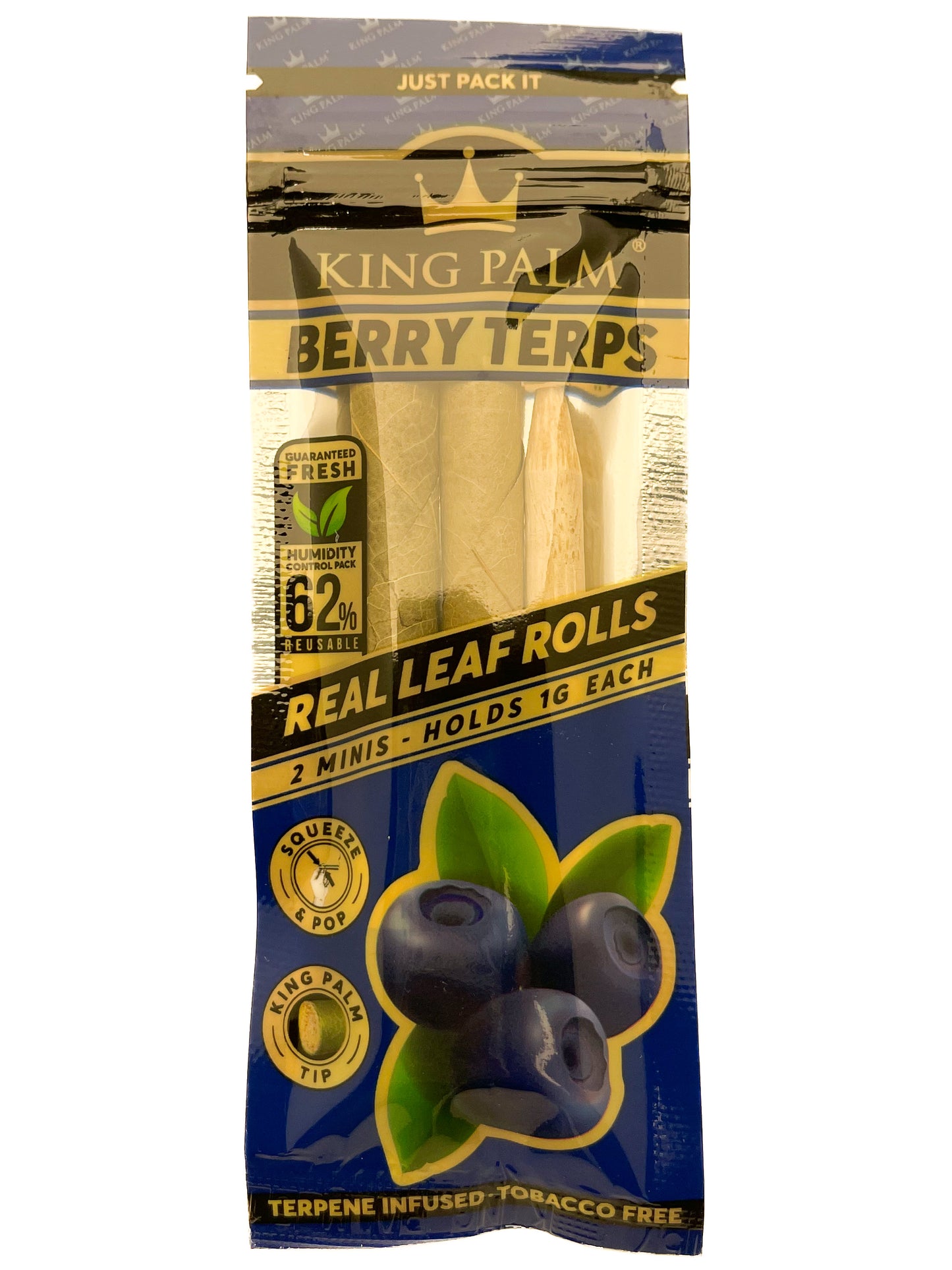 King Palm Berry Terps Minis Tubes 2pc