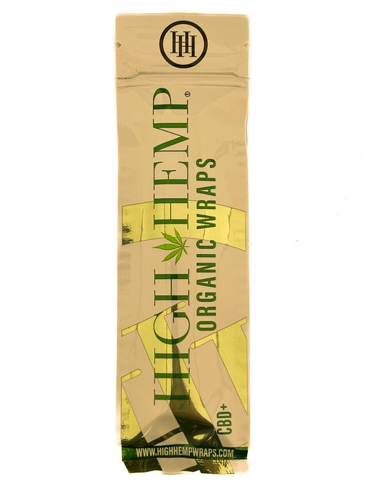 High Hemp Organic Natural Wraps 2pc
