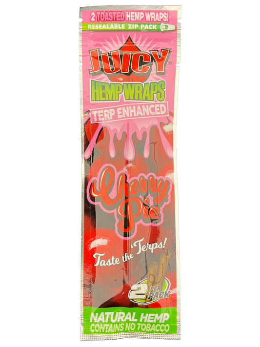 Juicy Cherry Pie Hemp Wraps 2pc