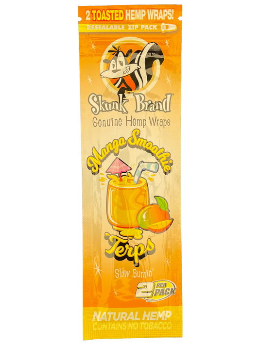 Skunk Brand Mango Smoothie Hemp Wraps 2pc