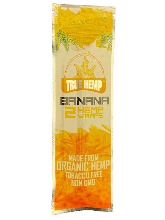 True Hemp Banana Cream Wraps 2pc
