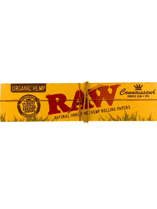 Raw Organic Hemp Connoisseur King Slim