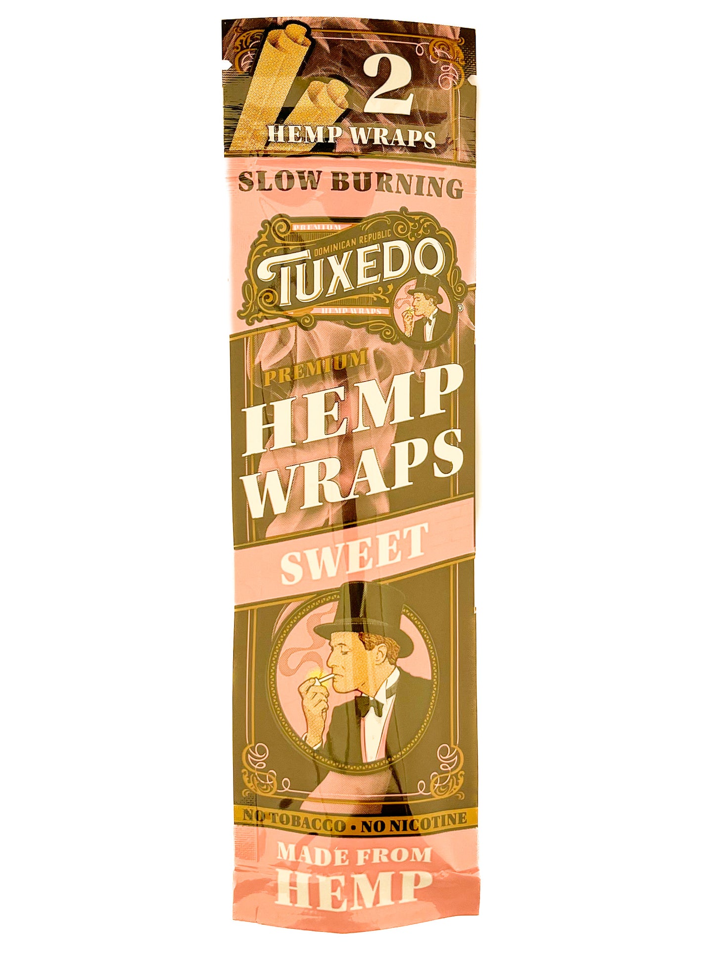 Tuxedo Sweet Hemp Wraps 2pc