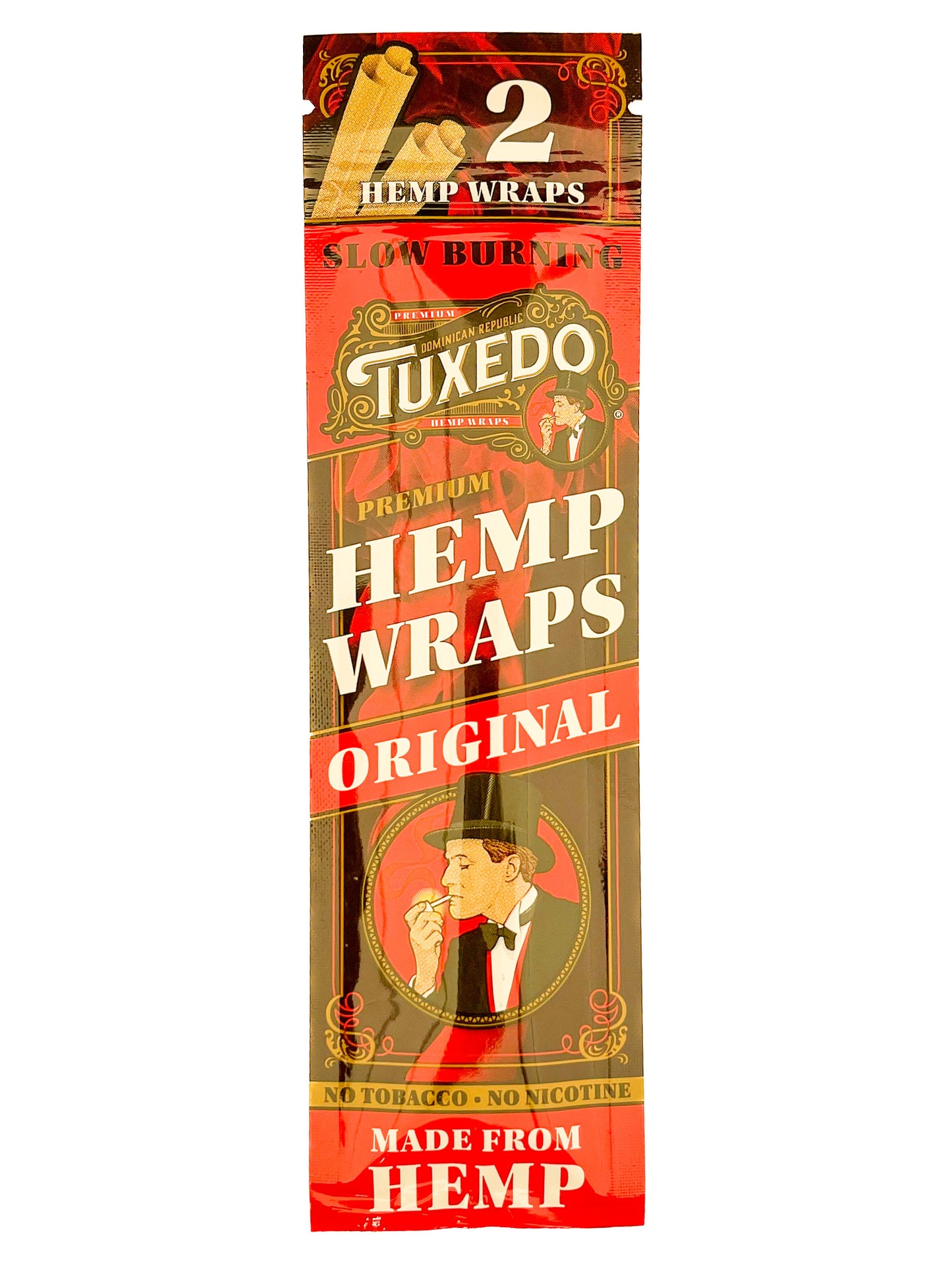 Tuxedo Original Hemp Wraps 2pc