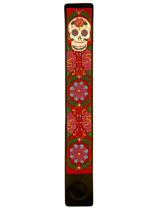 BURNING RAGE DAY OF THE DEAD INCENSE BURNER