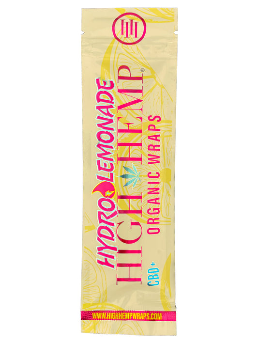 High Hemp Organic Hydro Lemonade Wraps 2pc