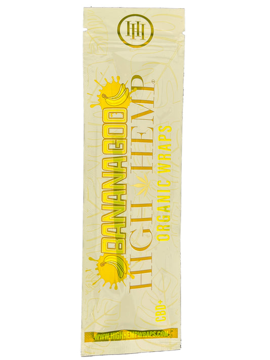 High Hemp Organic Banana Goo Wraps 2pc