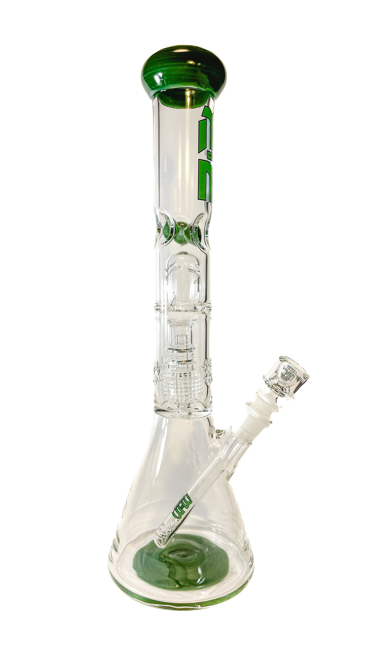 M&M Tech 16.5in Perc Beaker Waterpipe