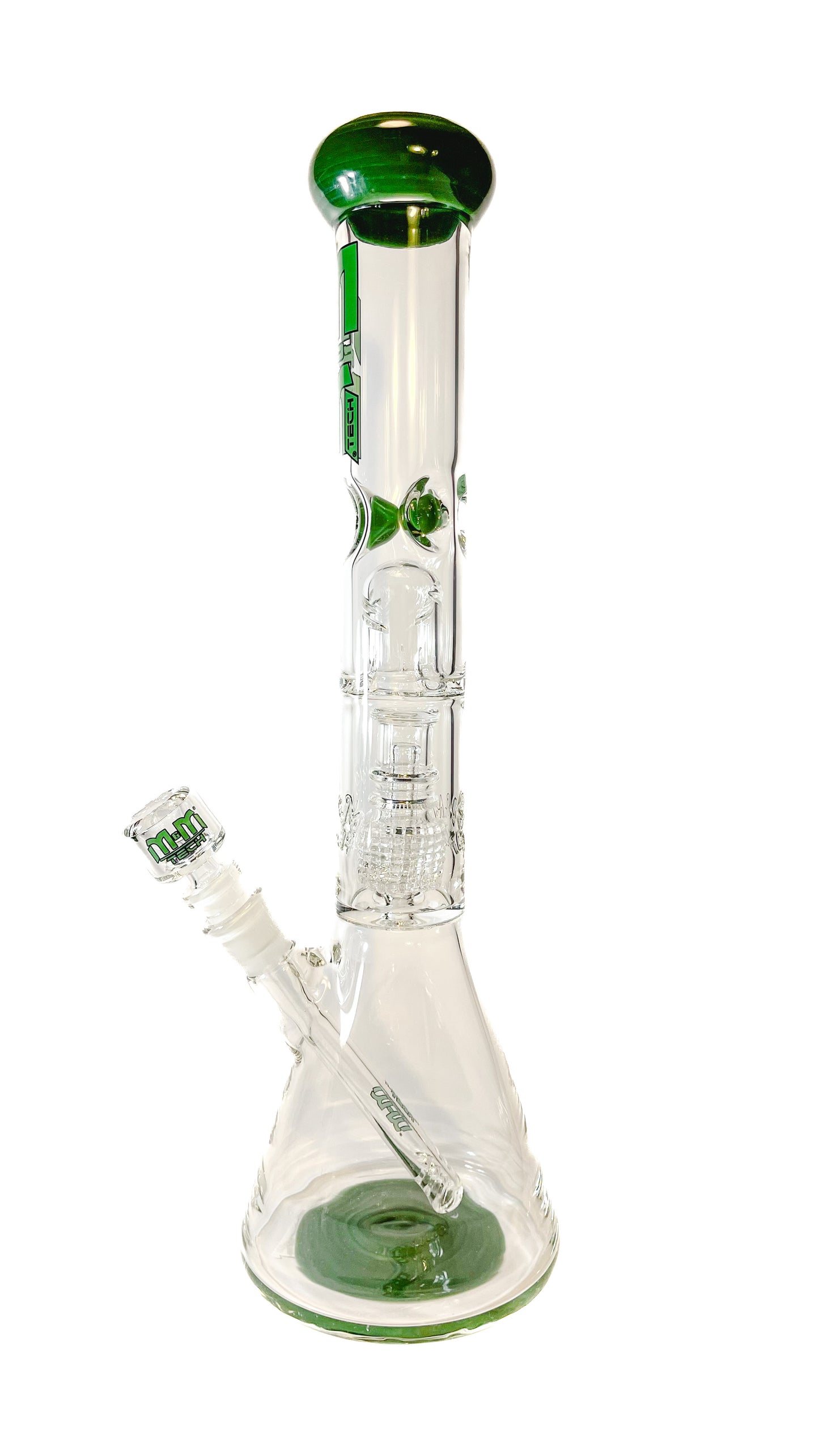 M&M Tech 16.5in Perc Beaker Waterpipe